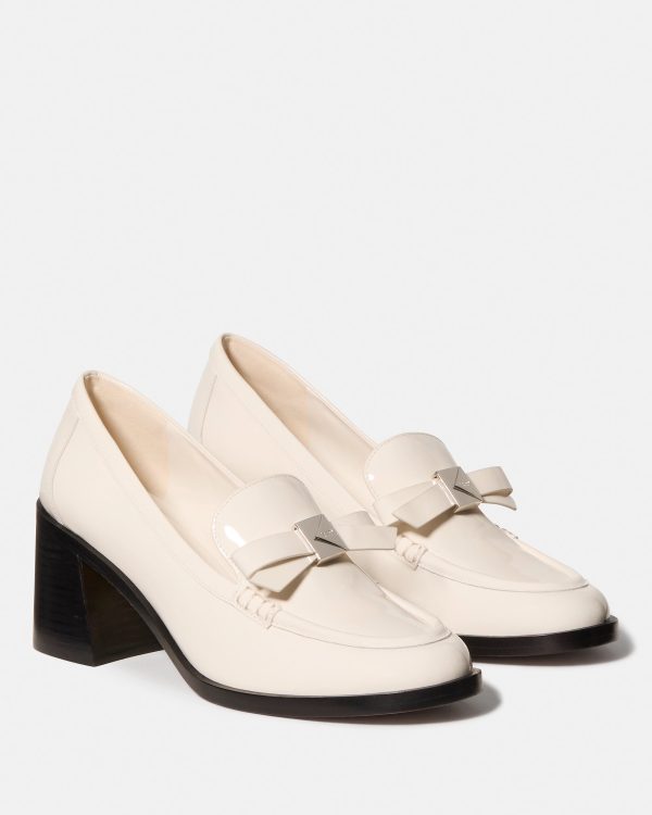 Kate Spade Deco Bow Heeled Loafer