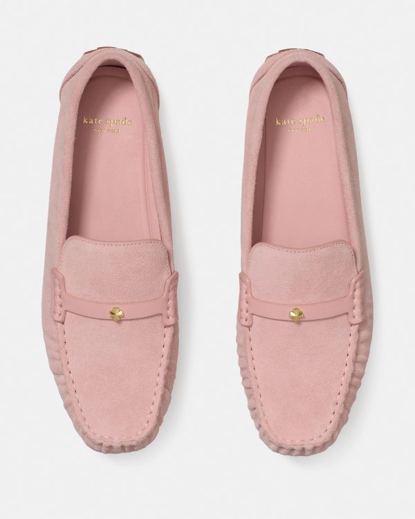 Kate Spade Spade Flower Stud Moccasin