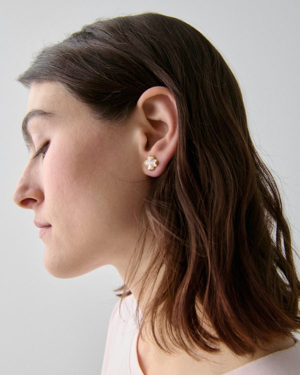 Kate Spade Spade Flower Studs
