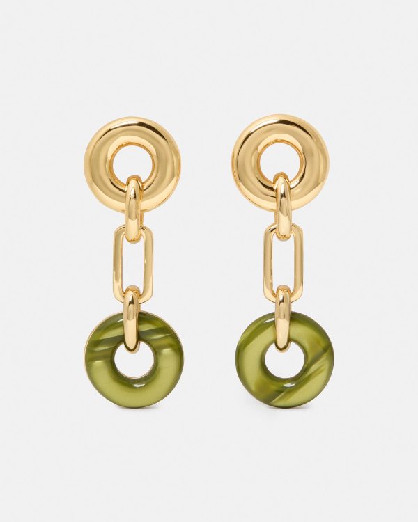 Kate Spade Interlock Linear Earrings