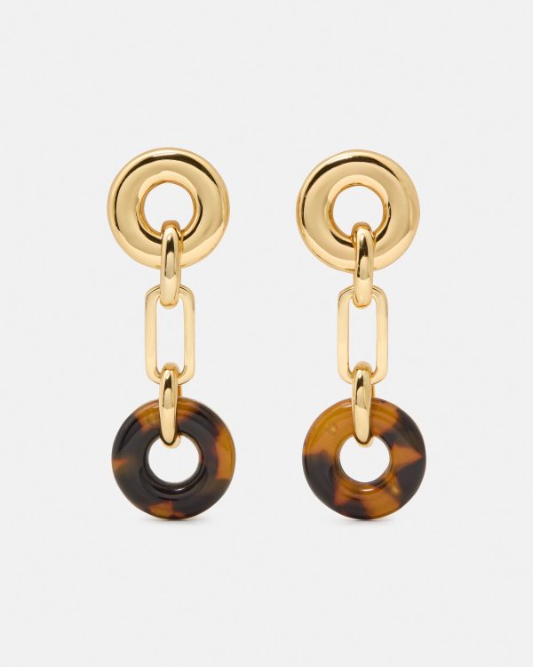 Kate Spade Interlock Linear Earrings