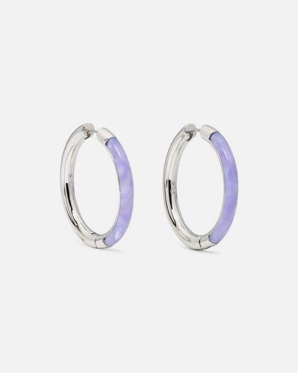 Kate Spade Interlock Hoops