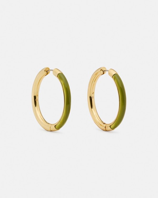 Kate Spade Interlock Hoops