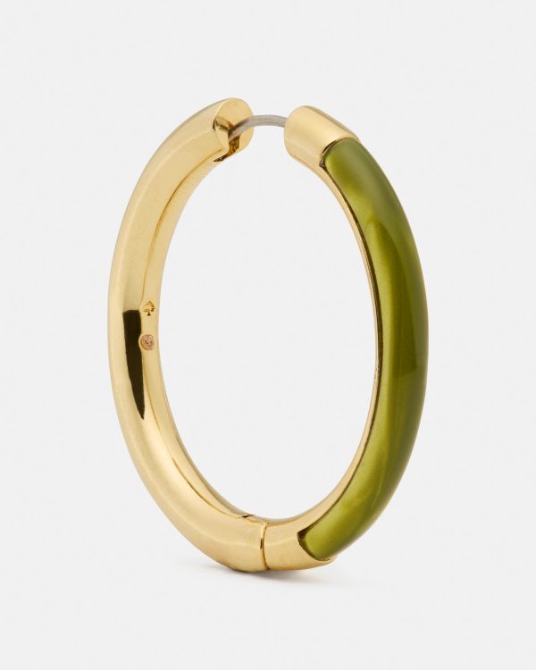 Kate Spade Interlock Hoops
