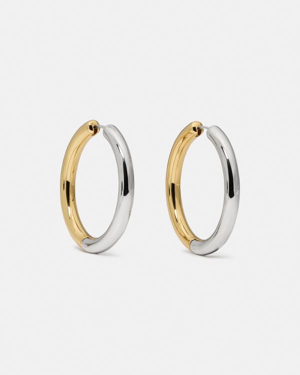 Kate Spade Interlock Hoops