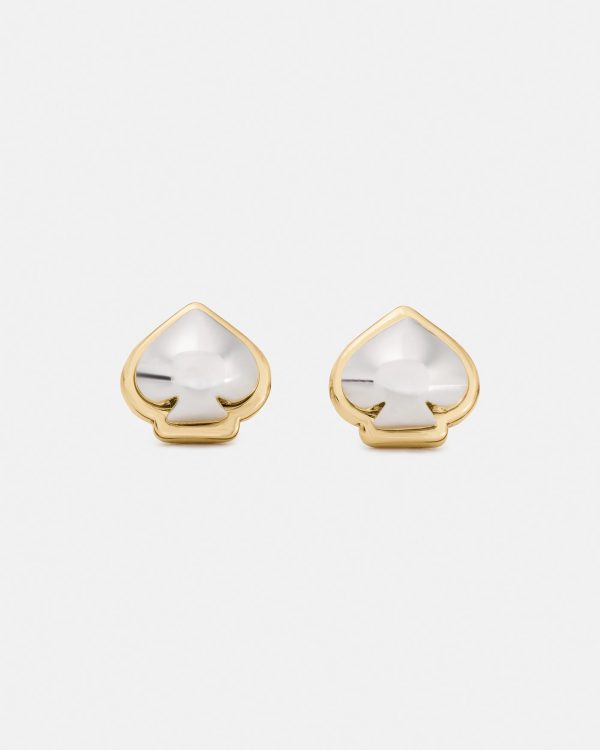 Kate Spade Sculpted Spade Mini Studs