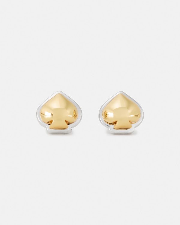 Kate Spade Sculpted Spade Mini Studs
