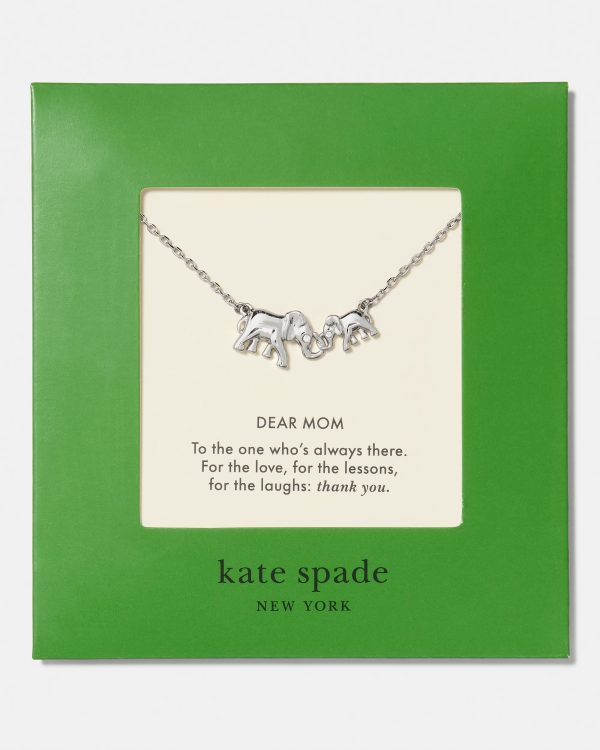 Kate Spade Dear Mom Carded Pendant