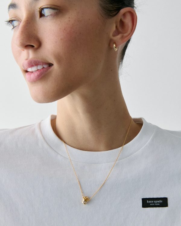 Kate Spade Happy Fry-day Carded Pendant
