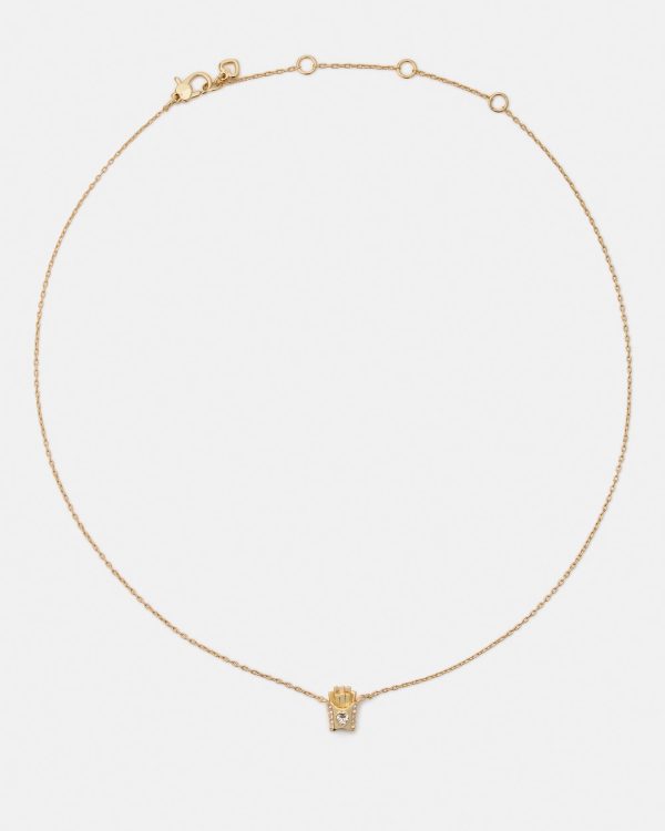 Kate Spade Happy Fry-day Carded Pendant