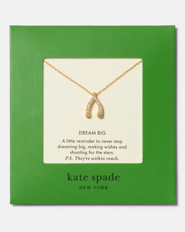 Kate Spade Dream Big Carded Pendant
