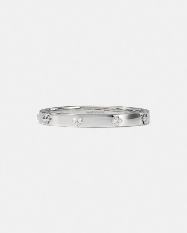Kate Spade Spade Flower Hinged Bangle