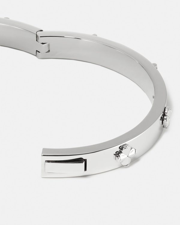 Kate Spade Spade Flower Hinged Bangle