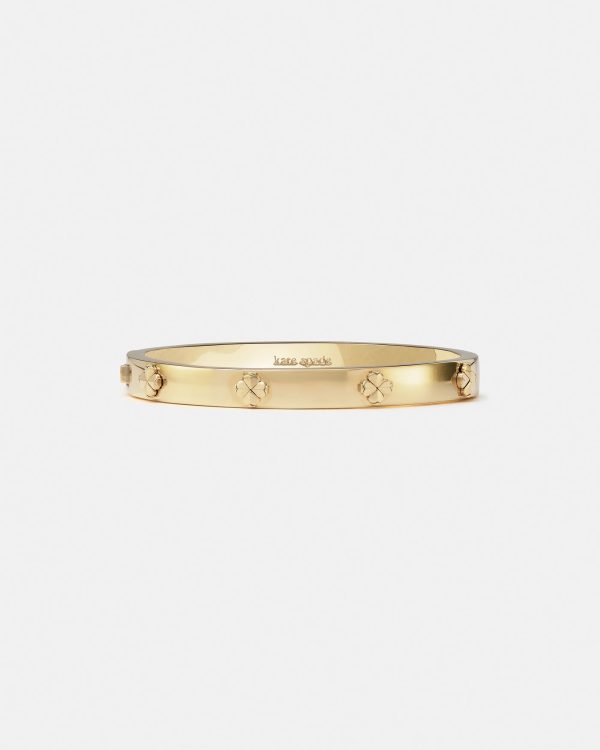 Kate Spade Spade Flower Hinged Bangle
