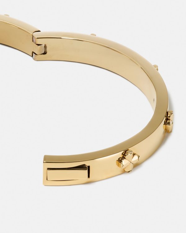 Kate Spade Spade Flower Hinged Bangle