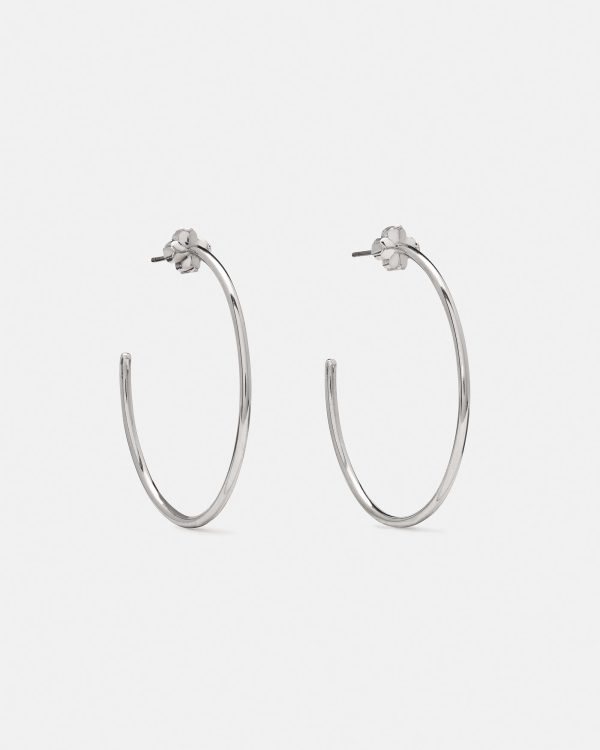 Kate Spade Spade Flower Hoops