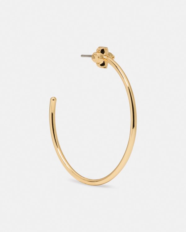 Kate Spade Spade Flower Hoops