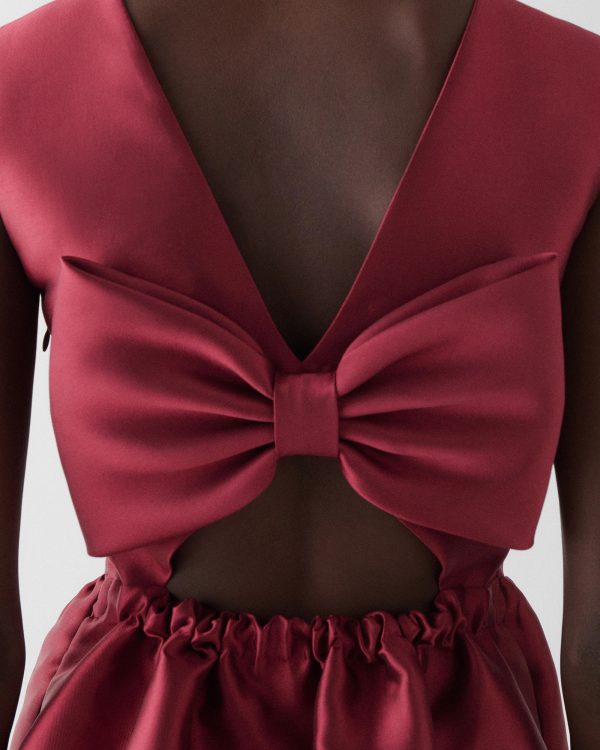 Kate Spade Fit-and-flare Bow Dress