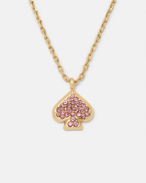 Kate Spade Everyday Spade Pave Mini Pendant