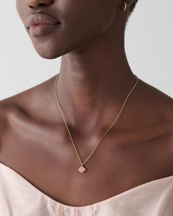 Kate Spade Everyday Spade Pave Mini Pendant