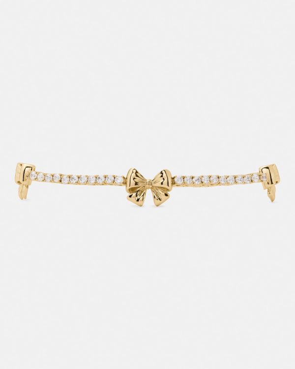 Kate Spade Bling And Bows Bow Tennis Bracelet