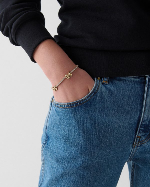 Kate Spade Bling And Bows Bow Tennis Bracelet