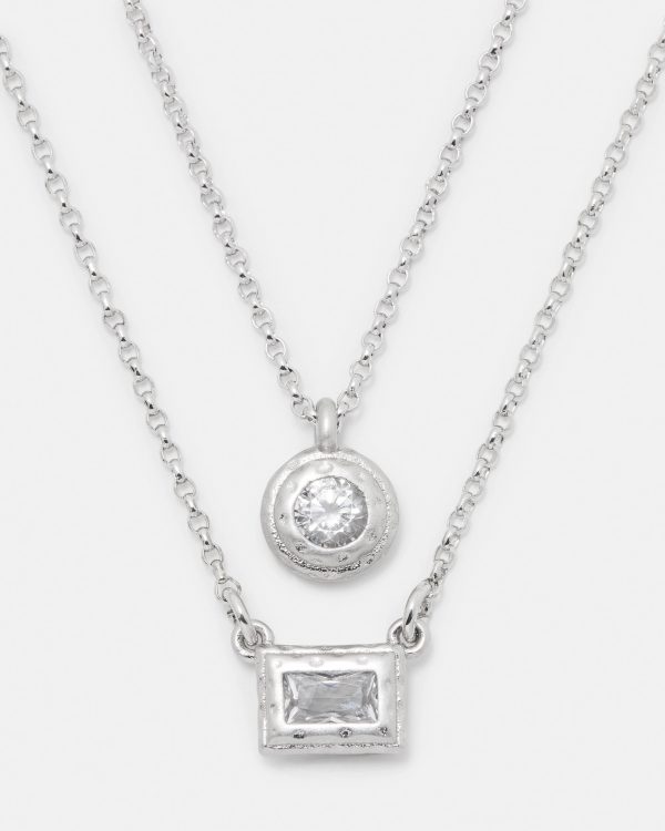 Kate Spade Elegant Edge Double Necklace Set