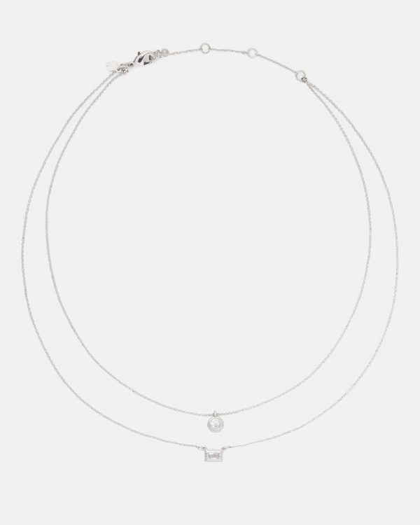Kate Spade Elegant Edge Double Necklace Set