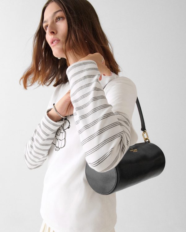 Kate Spade Roulette Glazed Leather Medium Shoulder Bag