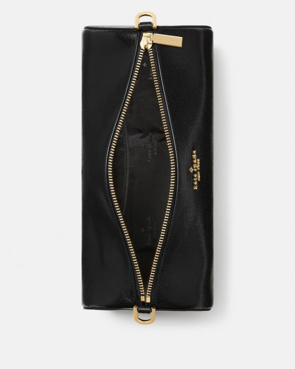 Kate Spade Roulette Glazed Leather Medium Shoulder Bag
