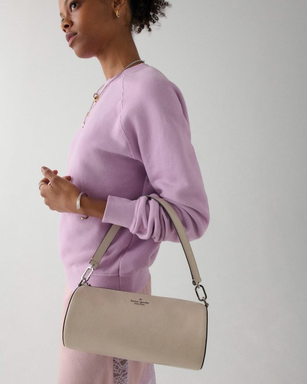 Kate Spade Roulette Glazed Leather Medium Shoulder Bag
