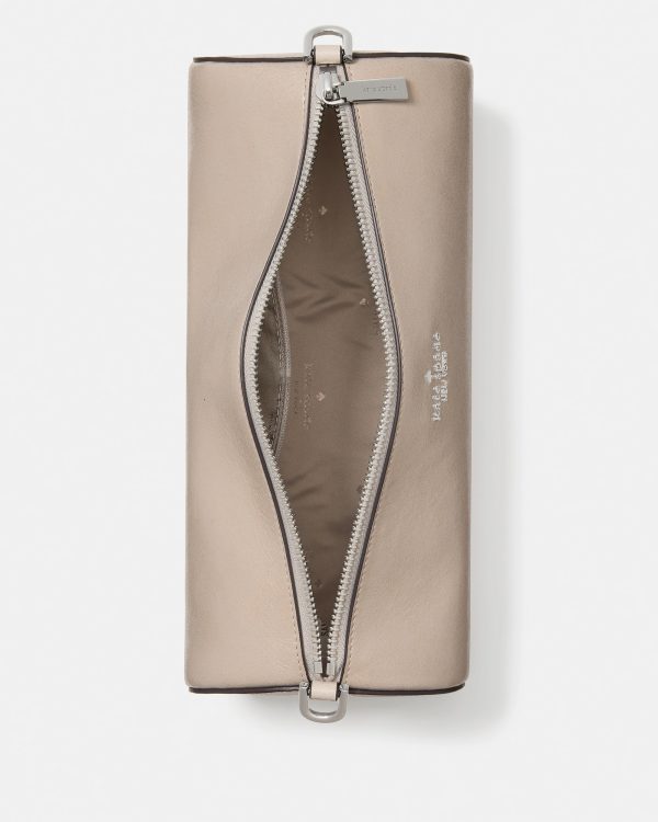 Kate Spade Roulette Glazed Leather Medium Shoulder Bag