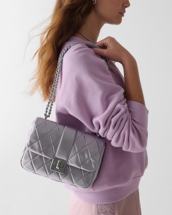 Kate Spade Carey Quilted Satin Small Flap Crossbody