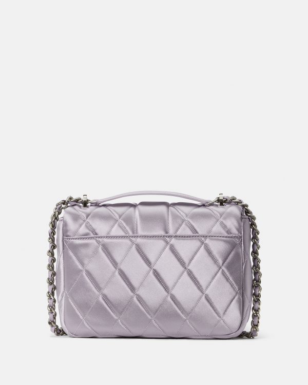 Kate Spade Carey Quilted Satin Small Flap Crossbody