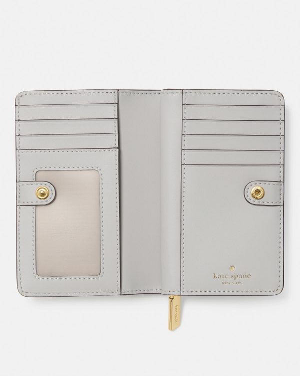 Kate Spade Madison Metallic Medium Bifold Wallet