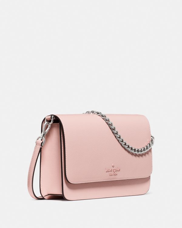 Kate Spade Madison Textured Patent Leather Willow Medium Convertible Crossbody