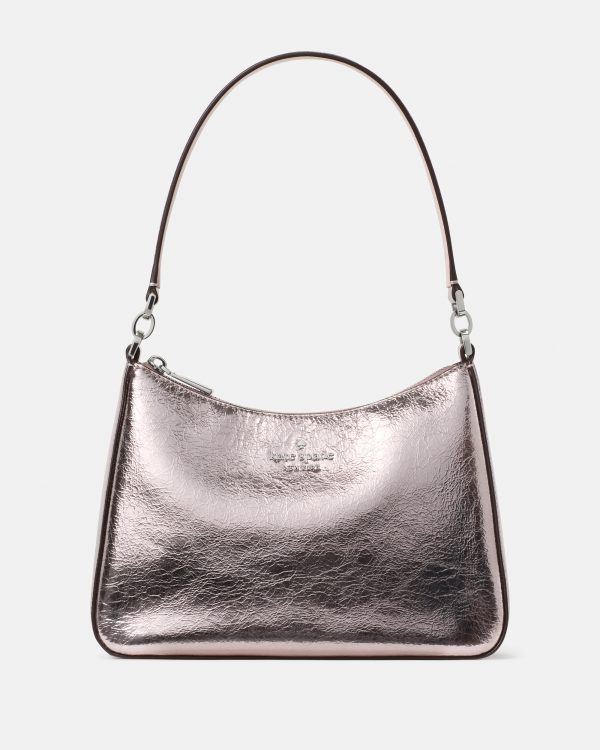 Kate Spade Margot Crinkle Metallic Medium Shoulder Bag