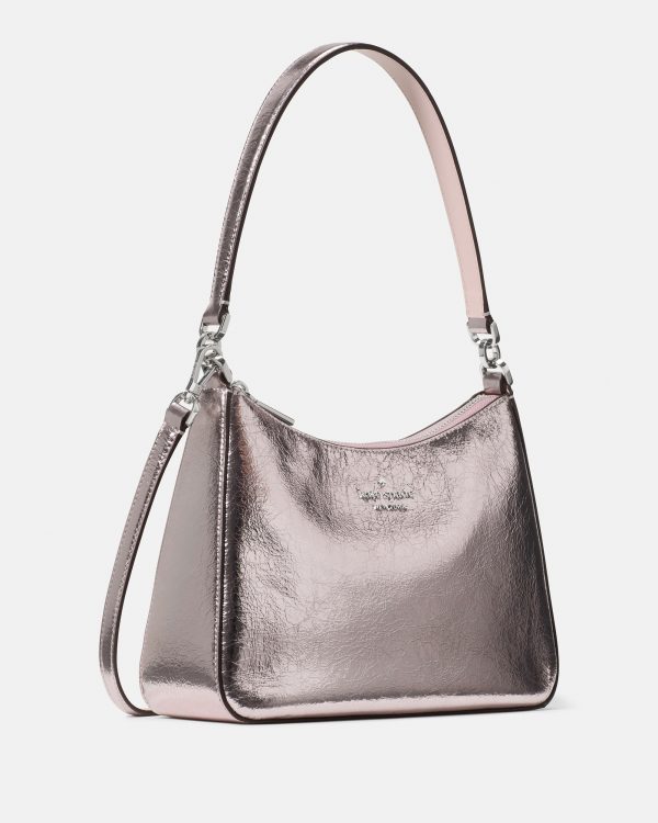 Kate Spade Margot Crinkle Metallic Medium Shoulder Bag