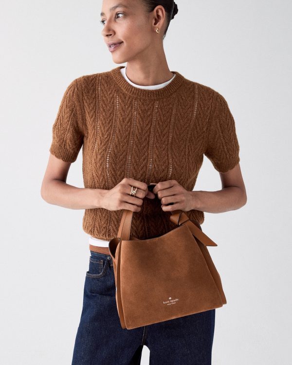 Kate Spade Knott Suede Carryall Bag