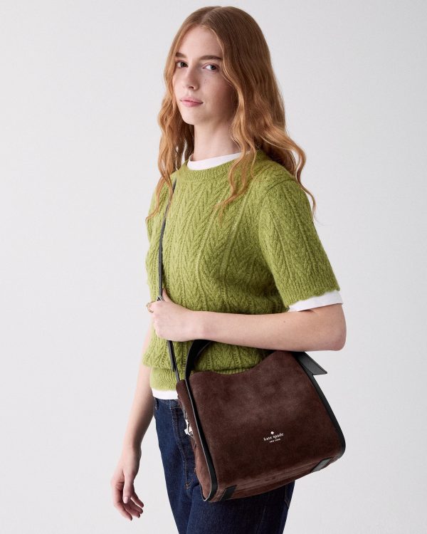 Kate Spade Knott Suede Carryall Bag