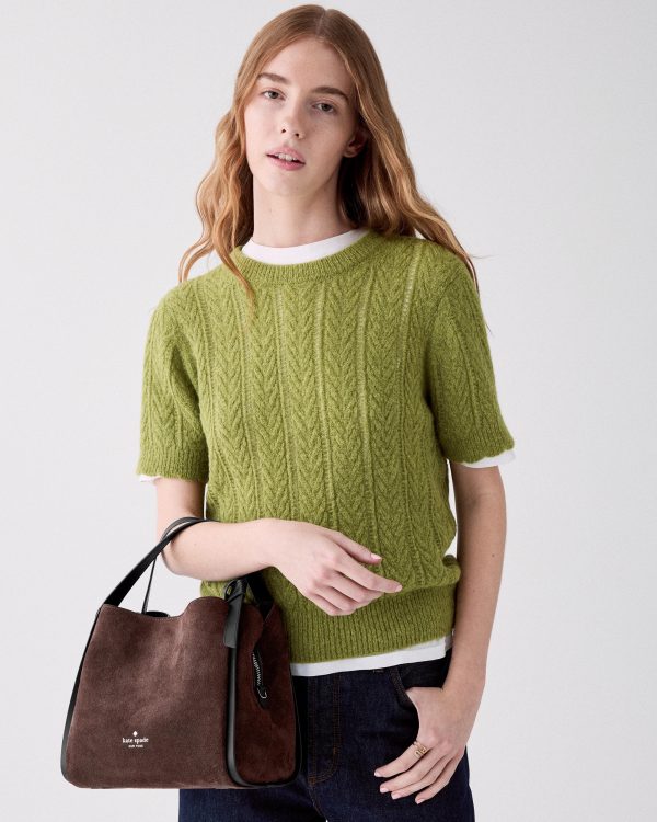 Kate Spade Knott Suede Carryall Bag