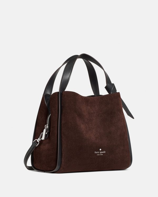 Kate Spade Knott Suede Carryall Bag