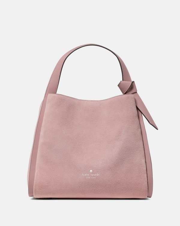 Kate Spade Knott Suede Carryall Bag