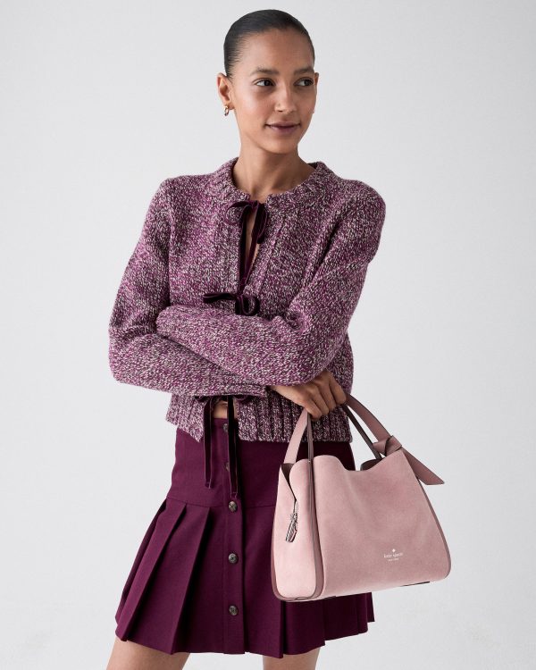 Kate Spade Knott Suede Carryall Bag