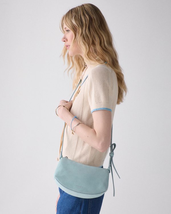 Kate Spade Loop Suede Crossbody Bag