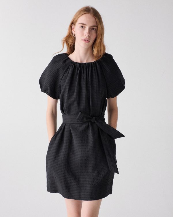 Kate Spade Gathered Neck Mini Shift Dress