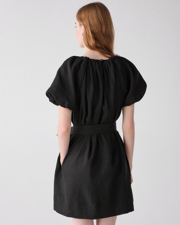 Kate Spade Gathered Neck Mini Shift Dress