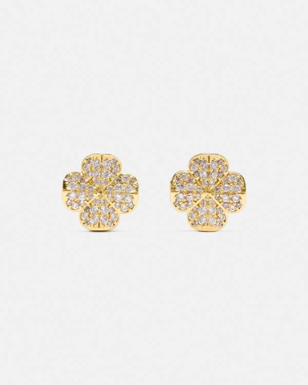 Kate Spade Spade Flower pave studs
