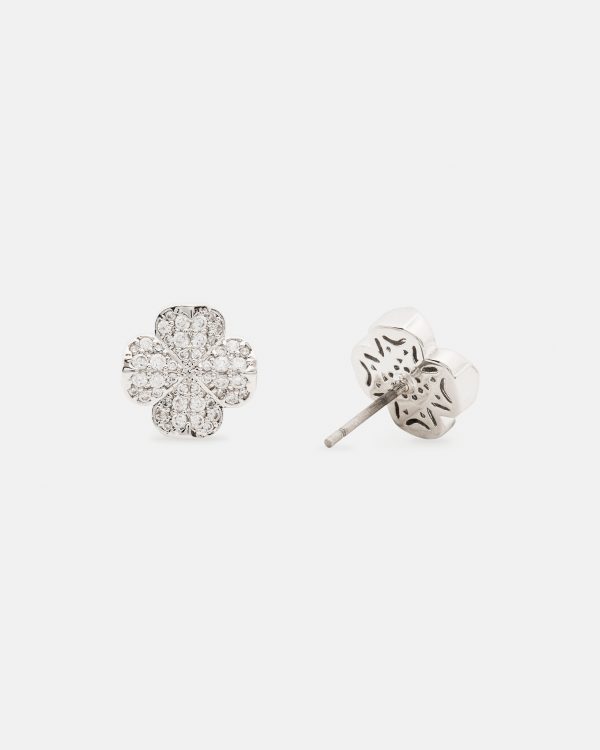 Kate Spade Spade Flower pave studs