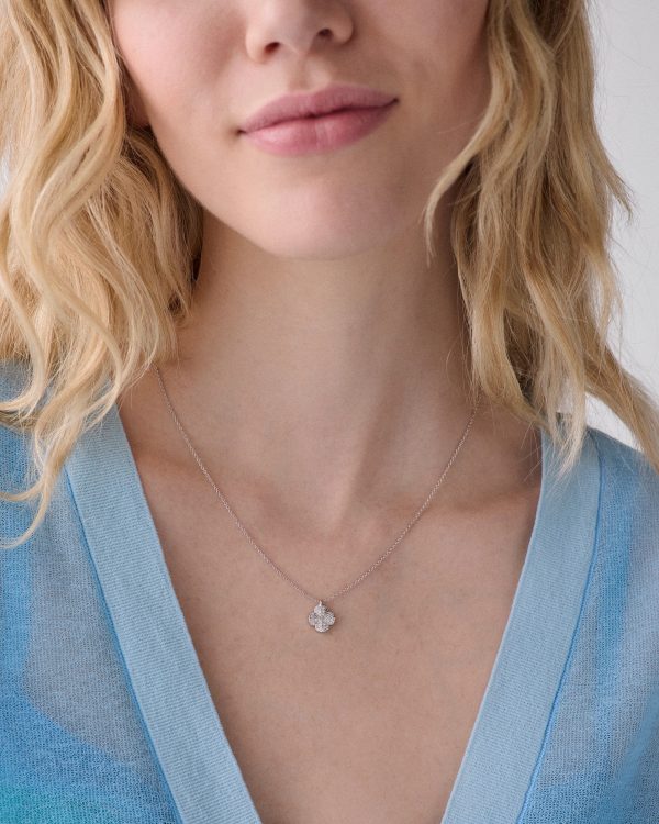 Kate Spade Spade Flower Pave Mini Pendant